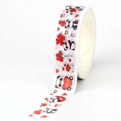 Washi tapes panditas amorosos