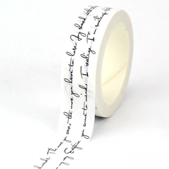 Washi tapes letras