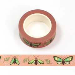 Washi tapes polillas y mariposas