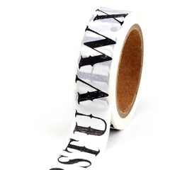 Washi tapes letras/abecedario - comprar en línea