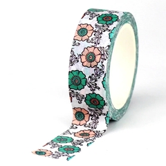 Washi tapes flores - comprar en línea