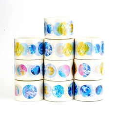 Washi tapes planetas - Emporio washi tapes