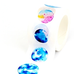 Washi tapes planetas