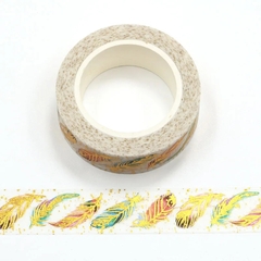 Washi tapes plumas 