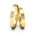 Alianças Casamento Ouro 18K Quadrada LA 0101 - comprar online