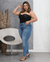 Calça Feminina Skinny Plus Size Jeans Sophia - comprar online
