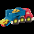 Camion Transportador Car Carrier + 6 Mini Autos Battat - Tokema Toys