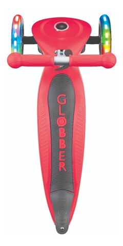 GLOBBER PRIMO FOLDABLE LIGHTS GRIS/ROJO (432-120-2) en internet