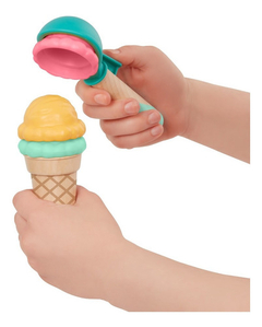 Juego Comida Helados Ice Cream Apilables Magneticos Battat - comprar online