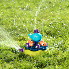Lanzador De Agua Aspersor Regador Infantil Ballena Battat - Tokema Toys
