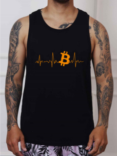 CAMISETA PRETA MASCULINA - CÓD. BITCOIN_PULSO na internet