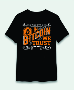 CAMISETA PRETA MASCULINA - CÓD. BITCOIN_TRUST