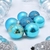 Set bolas navideñas azules 6 cm x 9 und - comprar online