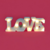 Luz LED "LOVE" blanco - comprar online