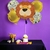 Set globos león x 5 PCS