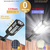 9900lm mais novo luzes solares led ao ar livre lâmpada solar de sensor de movim - comprar online