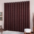 CORTINA JACQUARD G ILHOS CROMADO 4,00m x 2,65m - MARROM