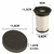 FILTRO 2X1 HEPA + ESPUMA - EFS01 - SPIN (ABS01 / ABS02) / SMART (SMA01) - comprar online