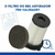 FILTRO 2X1 HEPA + ESPUMA - EFS01 - SPIN (ABS01 / ABS02) / SMART (SMA01) - comprar online