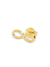 Brinco Infinito P Folheado Ouro 18k