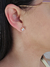 Brinco Ear Line Ponto de Luz com Piercing Fake Folheado Ouro 18k - comprar online