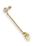 Brinco Palito com Zircônia Folheado Ouro 18k - comprar online