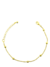 Pulseira Bolinha Folheada Ouro 18k