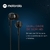 Earbuds 105 - Motorola - Fone de Ouvido com Microfone - Preto na internet