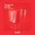 Charger Kit Coca-Cola - PD Charger com 1 saída USB-C PD 20W - Vermelho na internet