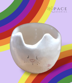 mate gatito blanco - comprar online