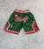 SHORT CHICAGO BULLS GREEN AND RED EDITION