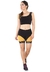 Cropped Com Faixa Amarelo + Shorts Preto Com Amarelo Conjunto Fitness | REF: LX045 - Loja Zoe