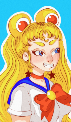 Print Sailor Moon - Tamanho A5