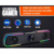 Caixa De Som Soundbar Gamer Bluetooth Computador Tv Notebook Estéreo Led Rgb Altomex AL-3861 - BelleMarc Digital