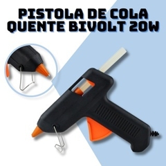 Pistola de Cola Quente Bivolt 15W Eficiente Prática Profissional Pequena - Promoção