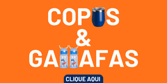 Banner da categoria Copos e Garrafas