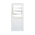 Porta Basculante de Giro Alumínio Branco | Lambri e Vidro | Linha Magnum | Atlântica - comprar online
