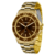 Relógio Lince Dourado analógico LRGJ067L