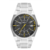 Relógio Orient Masculino Prata e Amarelo MBSS1316