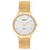 Relógio Orient Dourado Vidro Cristal de Safira MGSSS005 S1KX
