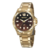 Relógio Masculino Dourado Seculus Long Life 20800GPSVDA2