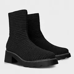 Bota Tratorada Knit Preto Carrano 486015c - comprar online