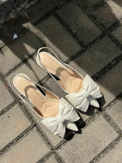 Slingback Cecconello Off White 2389002-2 - comprar online