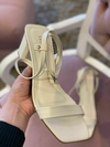 Sandália Salto Medio Savannah Off White 8297.80195