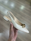 Slingback Cecconello Off White 2475002-7