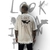 Camiseta Oversized Travis Scott - Off White • The Court Concept - comprar online