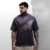 Camiseta Oversized Masculina Details - Cinza • The Court Concept