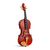 Foto Imagem vertical inteira do VIOLINO BHALFER Allegro 4/4 - Vermelho - BH 530A