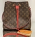 Bolsa Louis Vuitton NéoNoé MM - canvas monogram vermelha