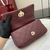 Bolsa Gucci GG Milano mini top handle - vinho / bordo